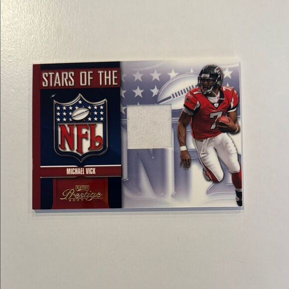 NFL Stars Michael Vick Trading Card by playoff 2007 #NFL12 mint condition - Picture 1 of 4
